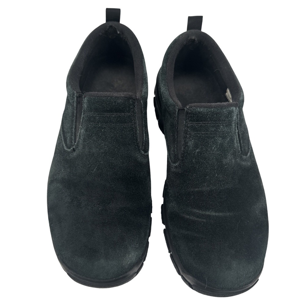 Land End Mens Slip On Suede‎ Leather Casual Comfort Loafers Shoes 7HM Preowned